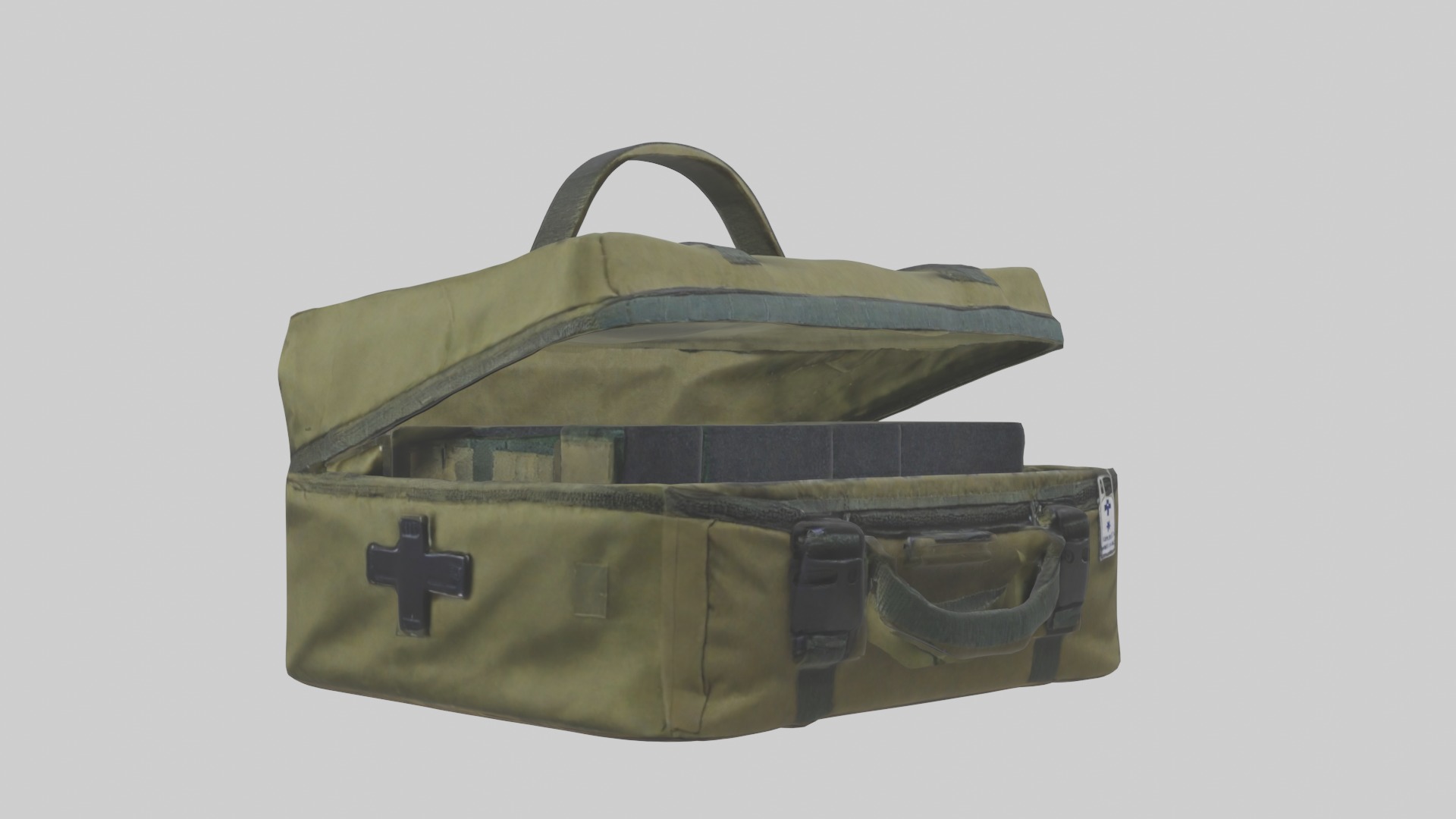 Med Kit Low-poly 3D model_15