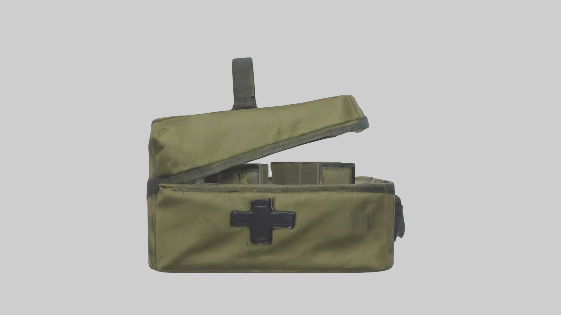 Med Kit Low-poly 3D model_3