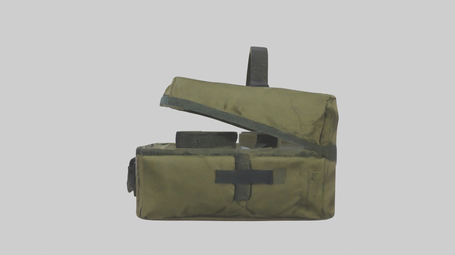 Med Kit Low-poly 3D model_16
