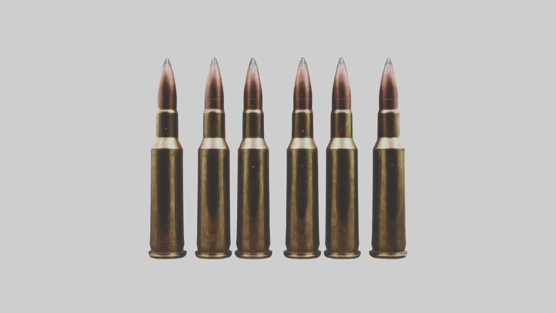 Magnum Rounds Low-poly 3D model_11