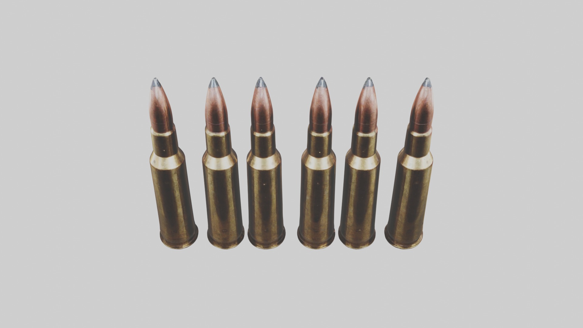 Magnum Rounds Low-poly 3D model_16