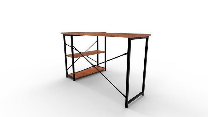 Gaming Desk 3D model 3