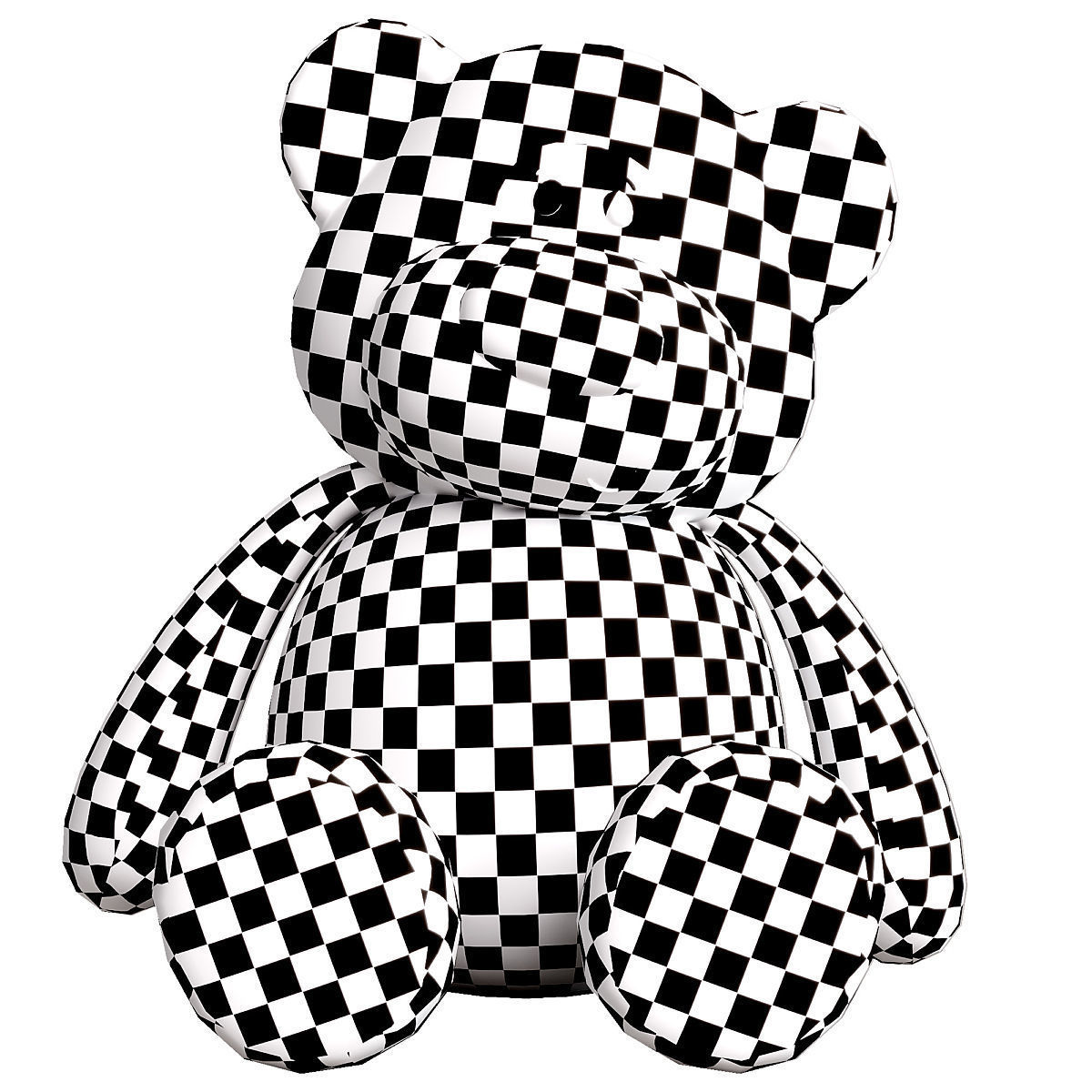 collection of teddy bears 3D model_6