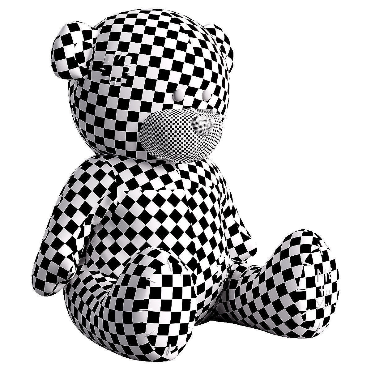 collection of teddy bears 3D model_10