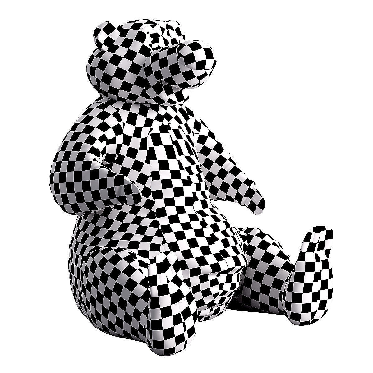 collection of teddy bears 3D model_7