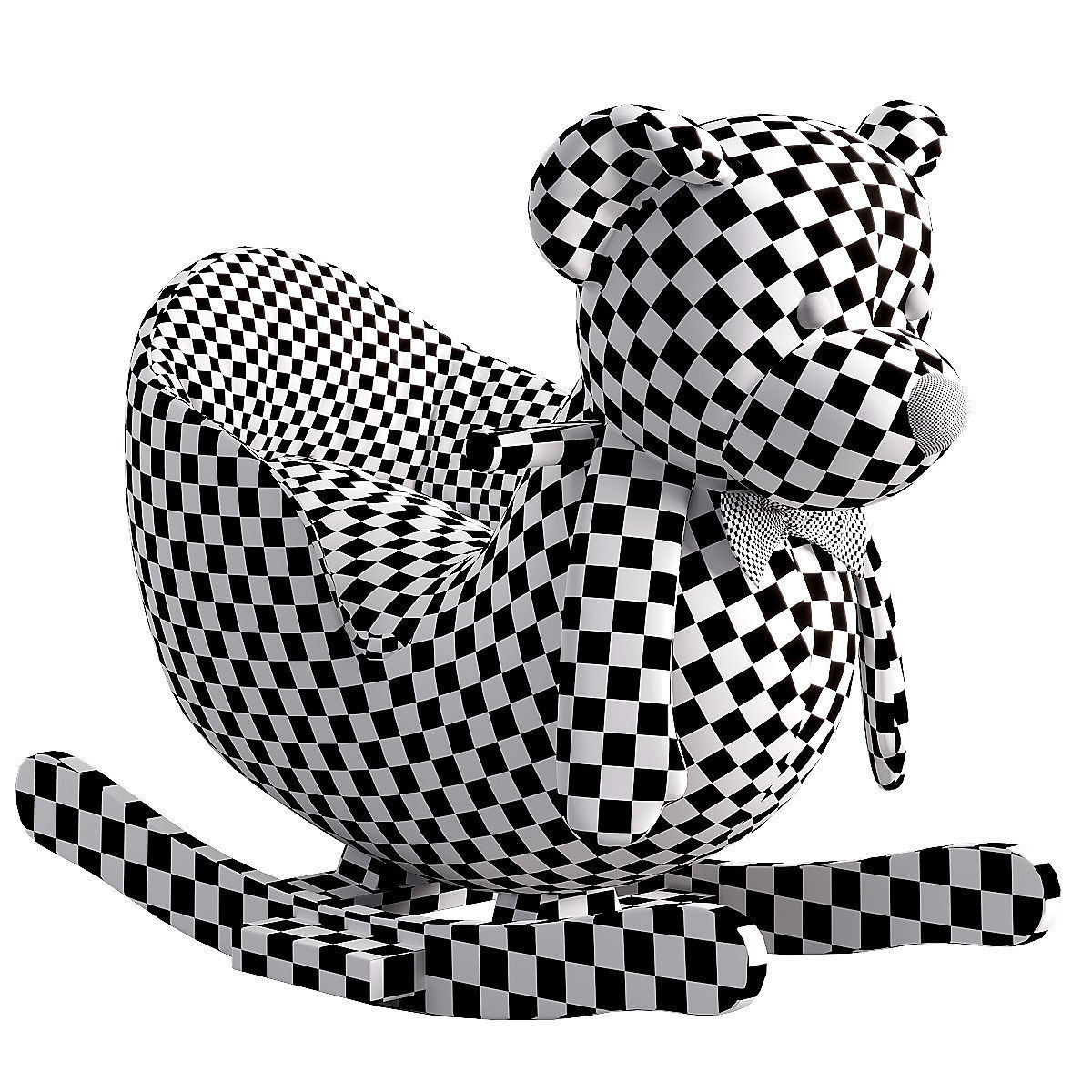 collection of teddy bears 3D model_29