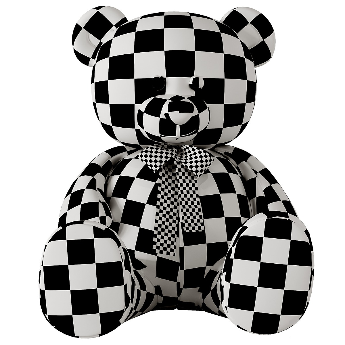 collection of teddy bears 3D model_25