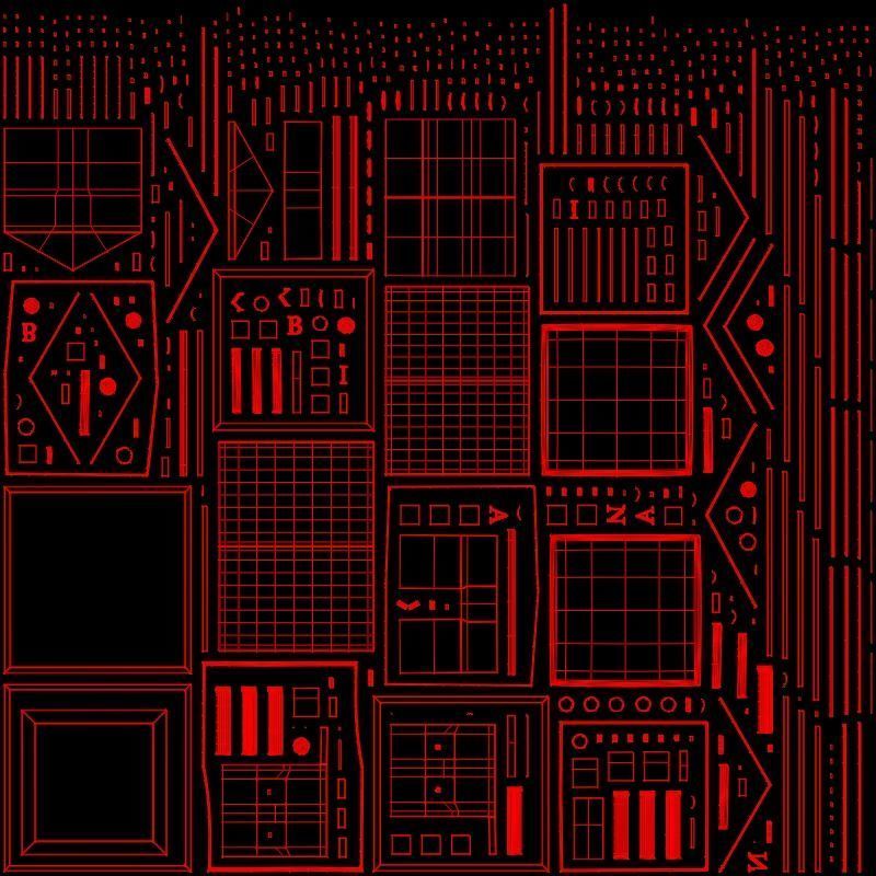 Bank Building Low-poly 3D model_8