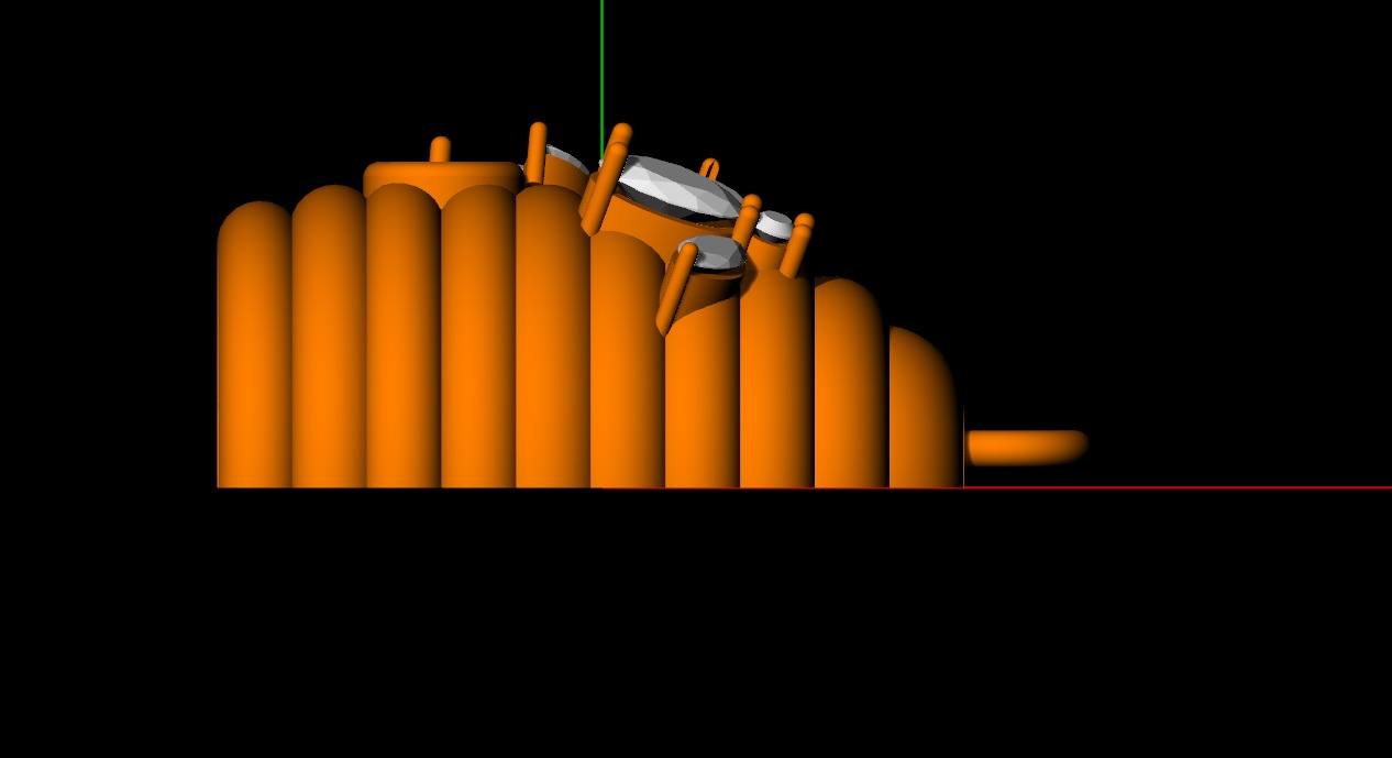 bee nest CUTE PENDENT WITH COUPLE BEES 3D model_3