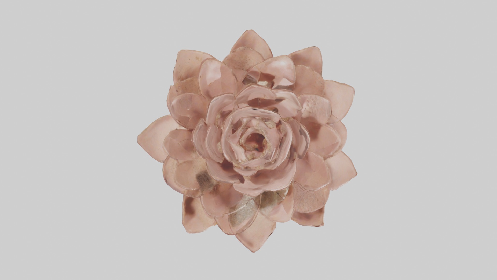 Desert Rose Model Low-poly 3D model_17