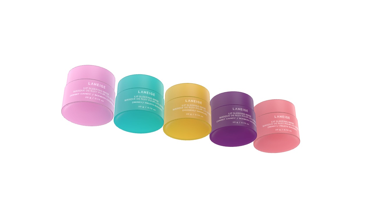 Laneige Sleeping Mask Combo 5 3D model_2