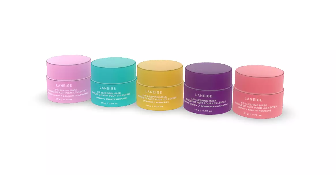 Laneige Sleeping Mask Combo 5 3D model_0