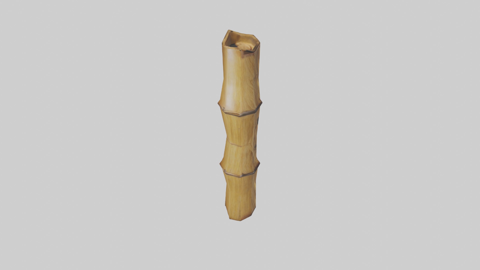 Bamboo Cane Model Low-poly 3D model_5