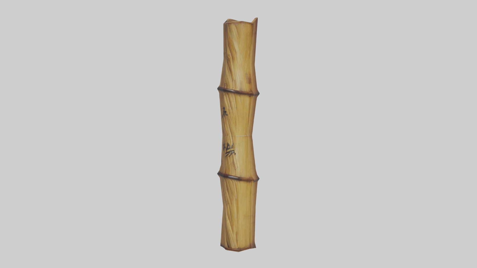 Bamboo Cane Model Low-poly 3D model_17