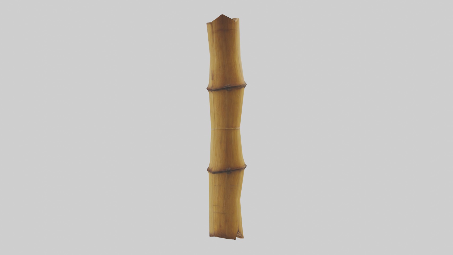 Bamboo Cane Model Low-poly 3D model_2