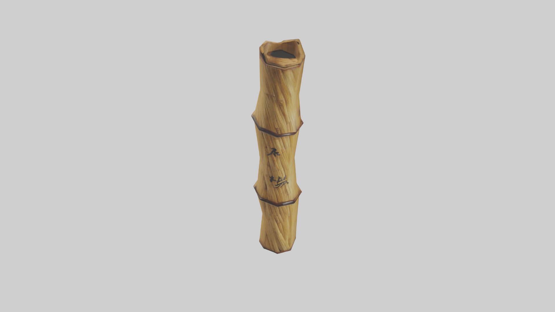 Bamboo Cane Model Low-poly 3D model_19
