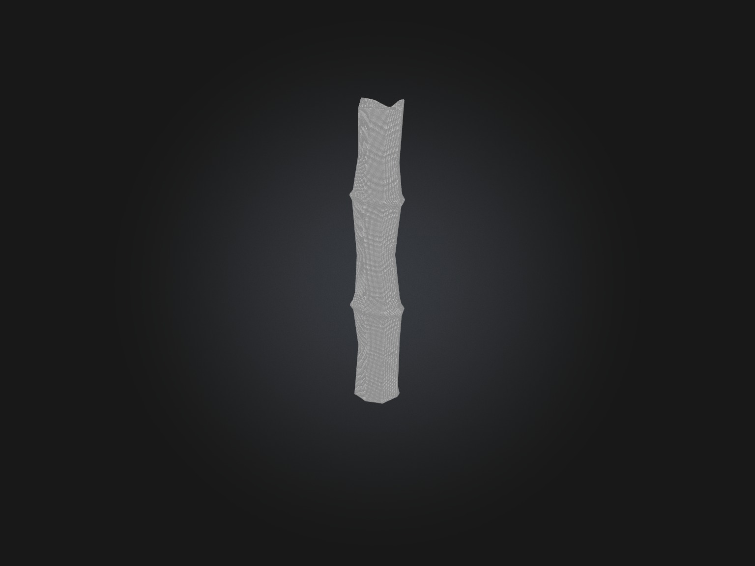 Bamboo Cane Model Low-poly 3D model_7