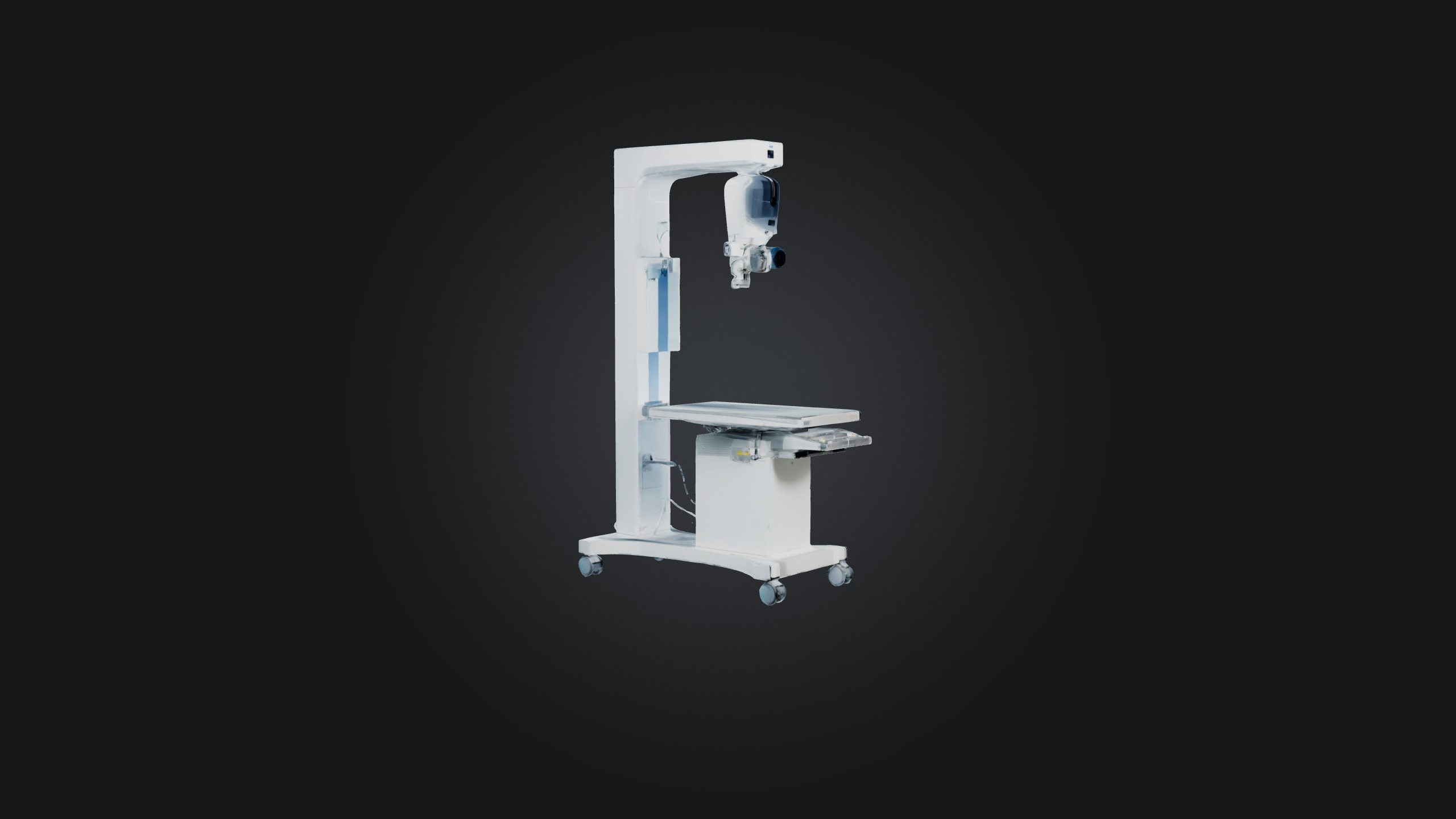 X-ray Machine Low-poly 3D model_4