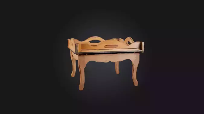 Wooden Tray Table