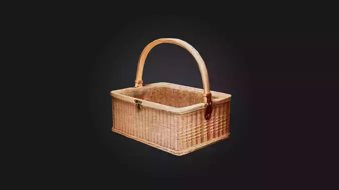 Wicker Picnic Basket