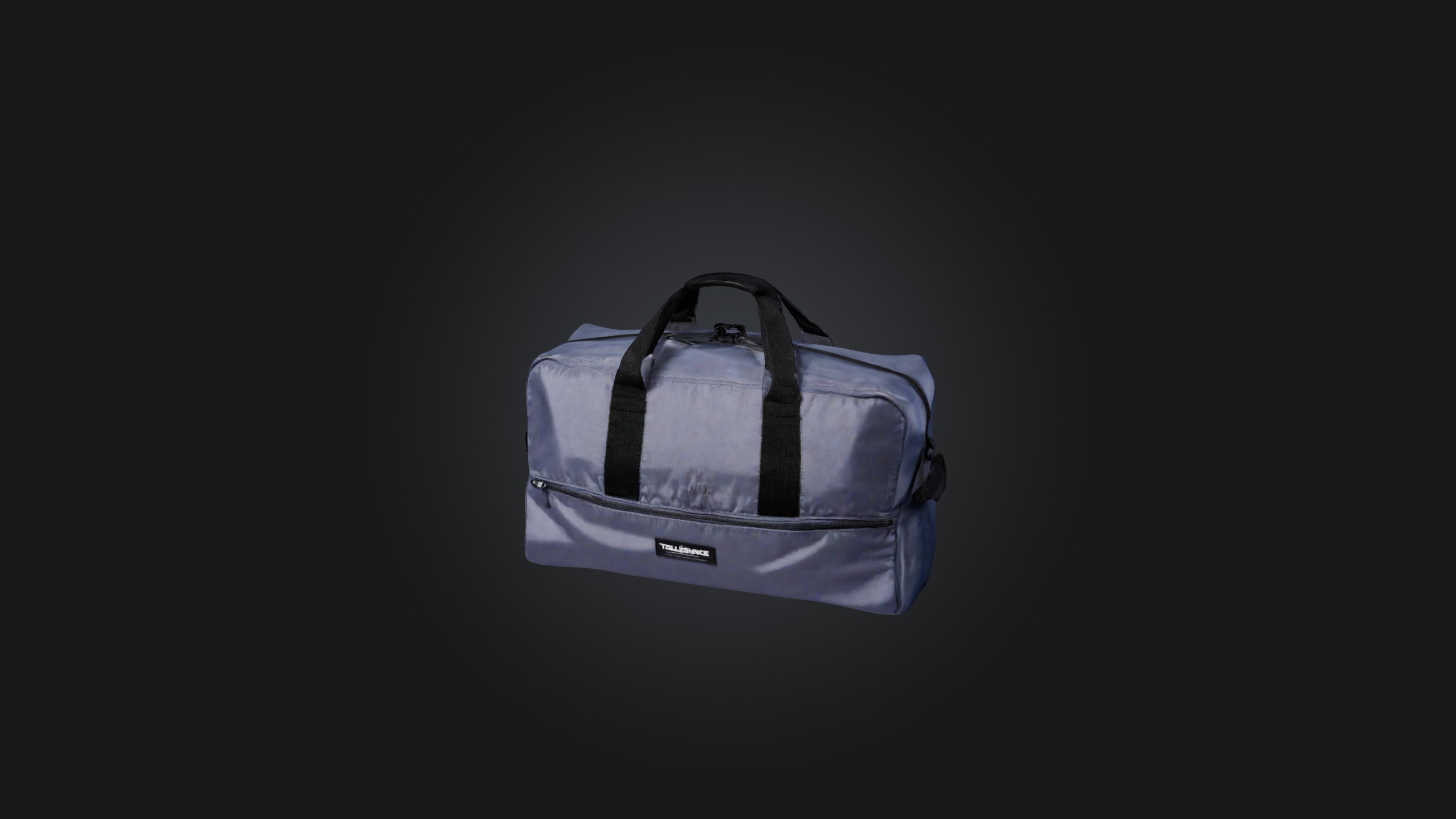 Travel shoe bag Low-poly 3D model_1