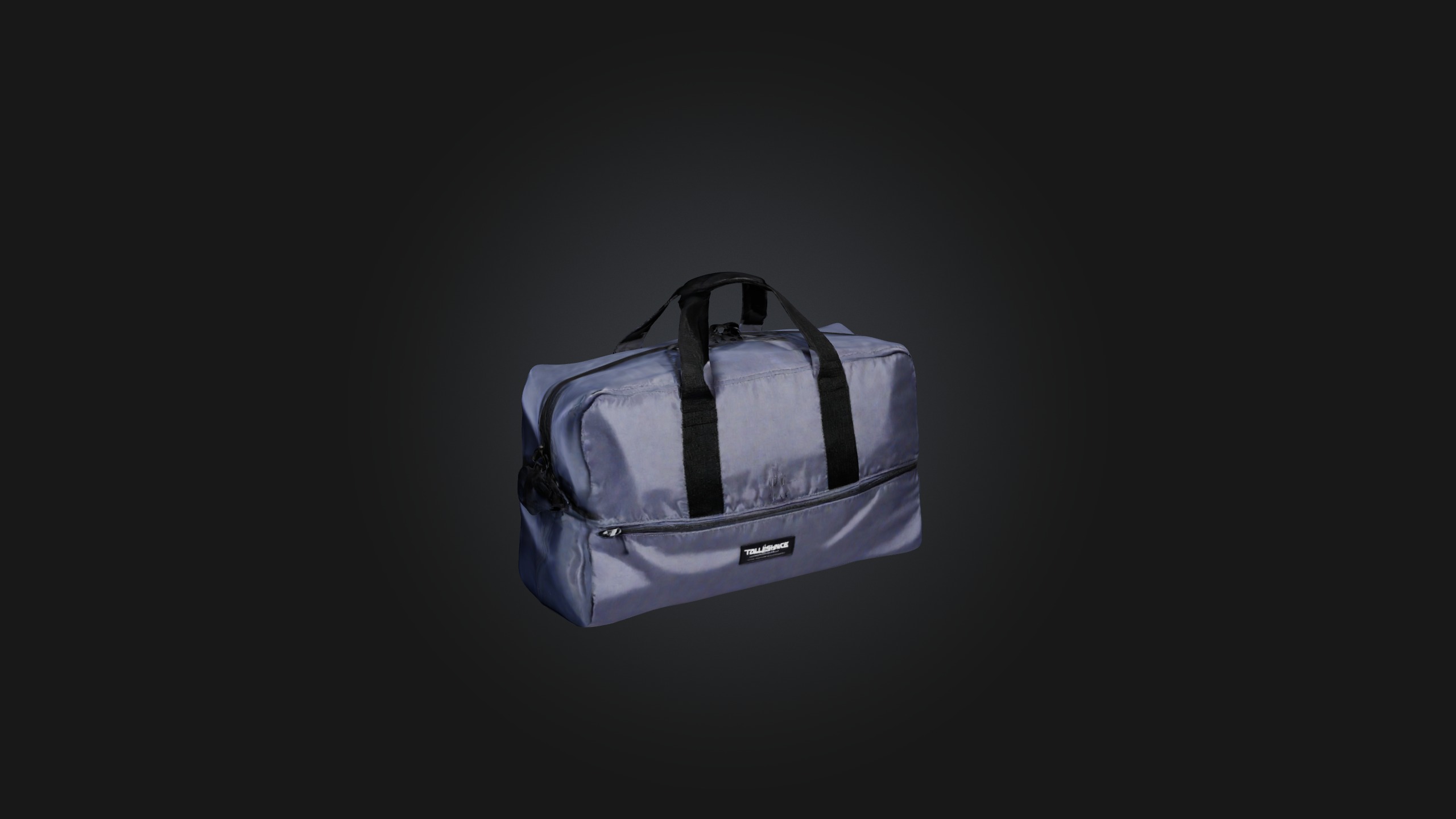 Travel shoe bag Low-poly 3D model_5