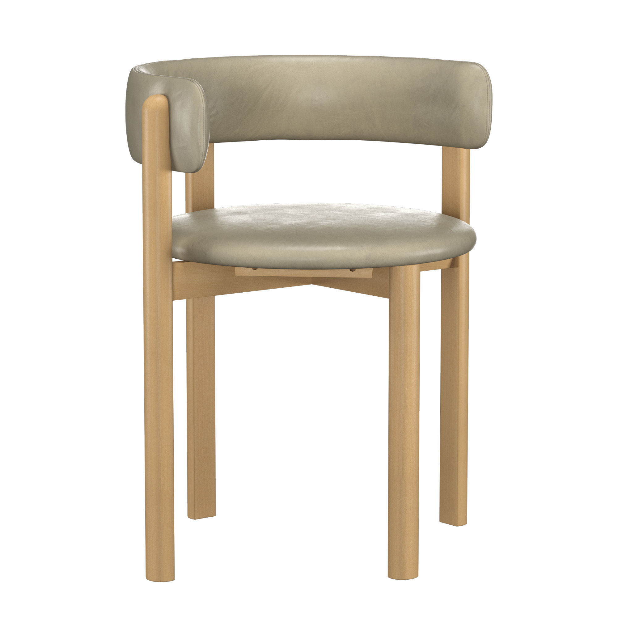 Bellino Dining Chair 3D model_1