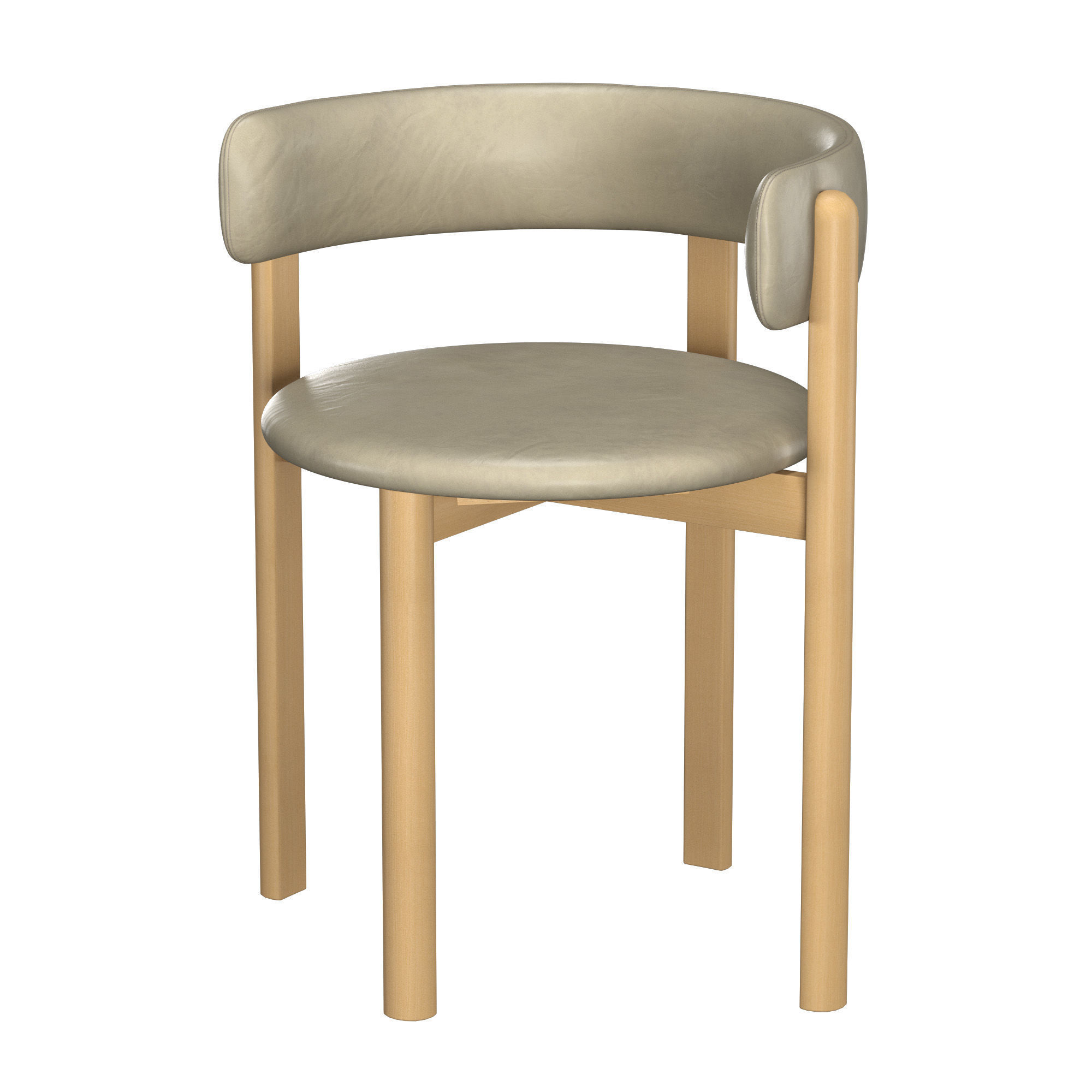 Bellino Dining Chair 3D model_3