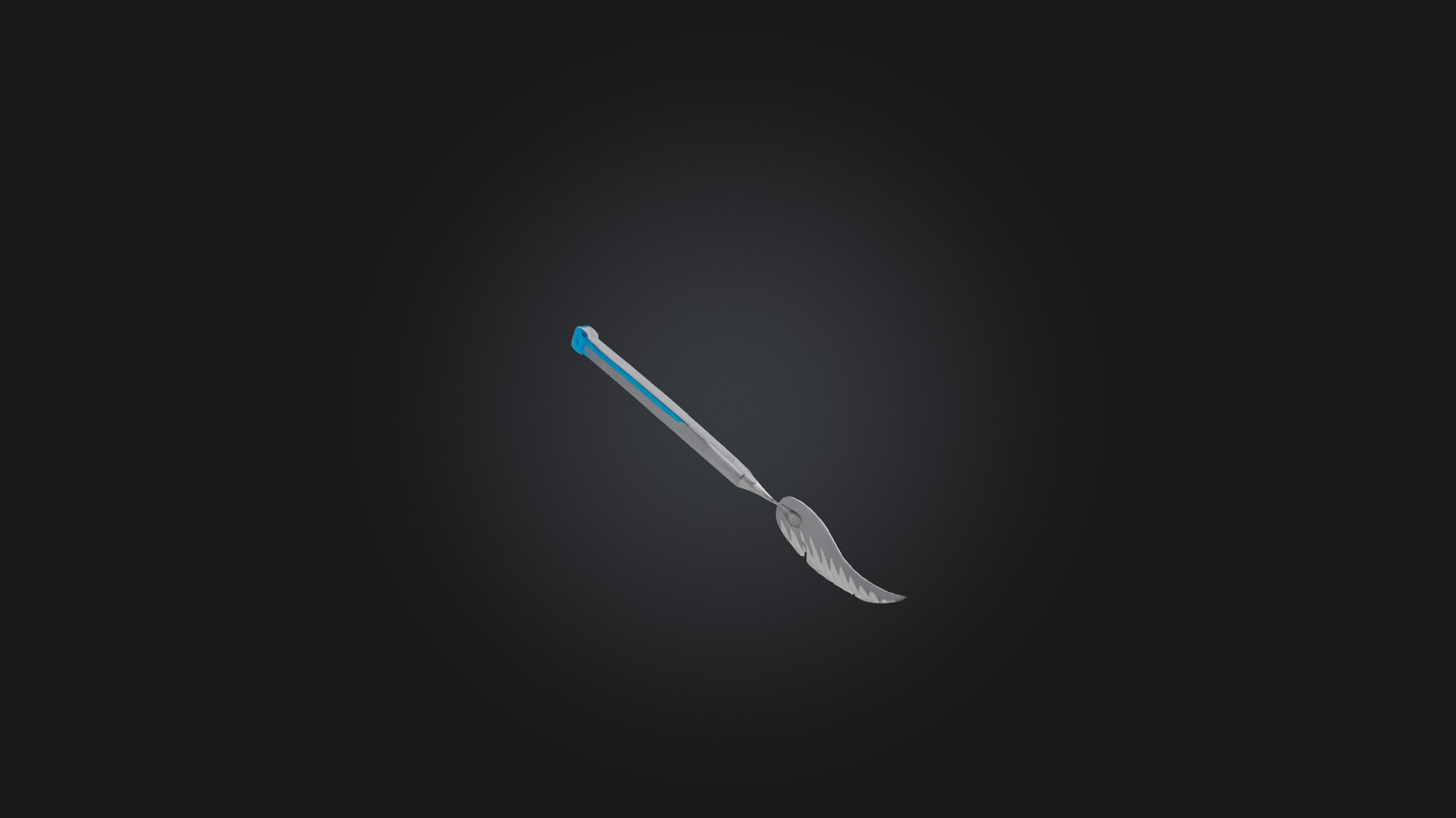 Surgical Scalpel Low-poly 3D model_4