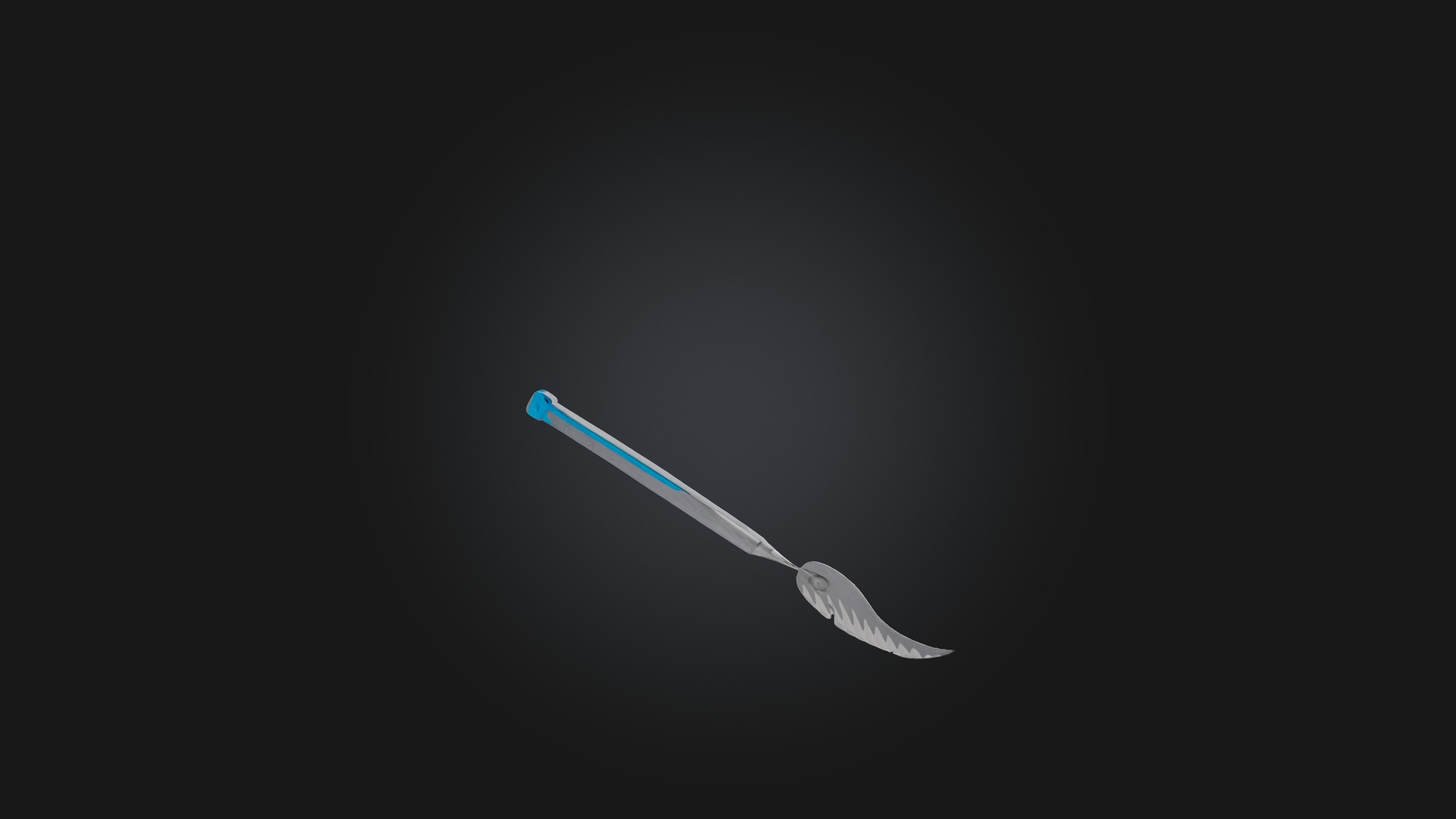 Surgical Scalpel Low-poly 3D model_5