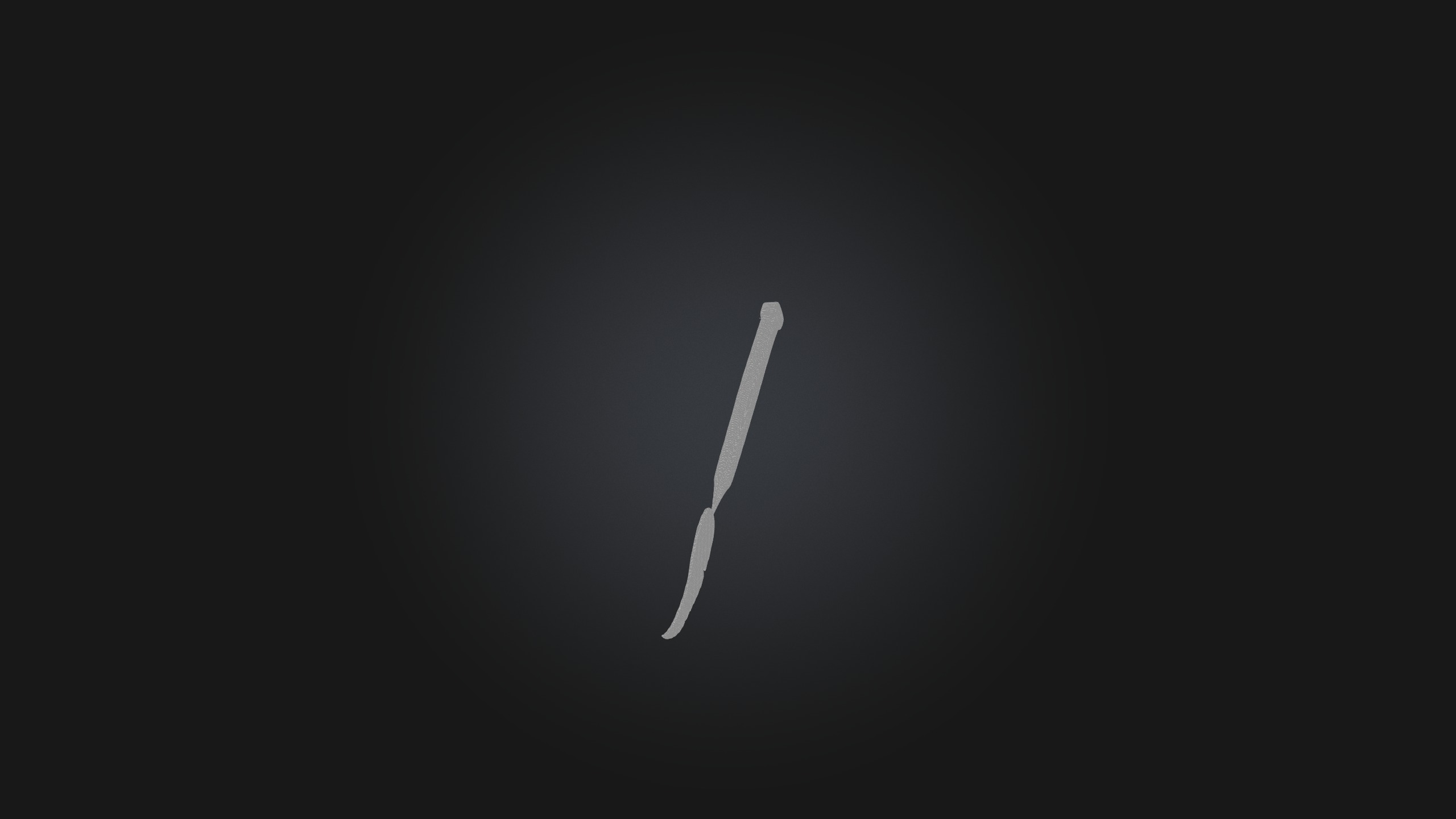 Surgical Scalpel Low-poly 3D model_2