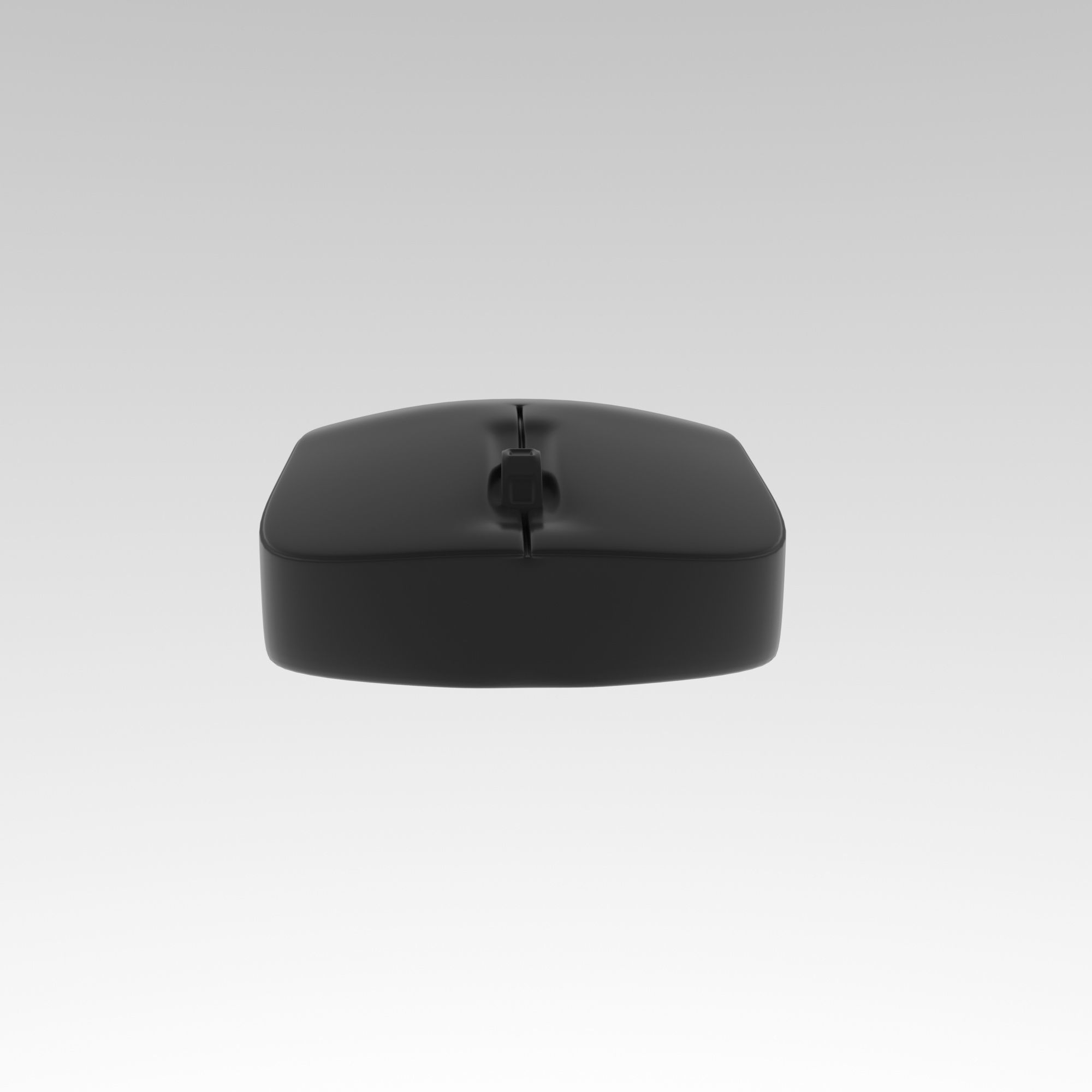 mouse Black 3D model_3