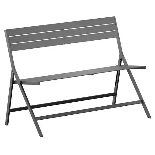 Outdoor Folding Aluminium Dining Bench Torreta