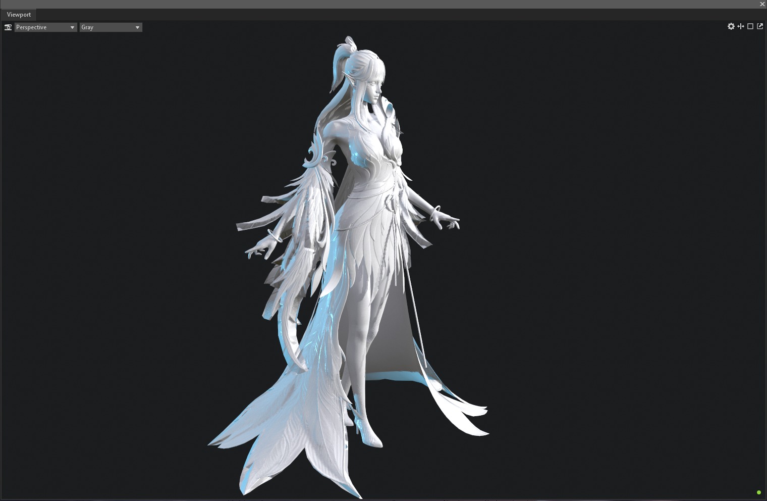 Ancient beauty 3D model_35