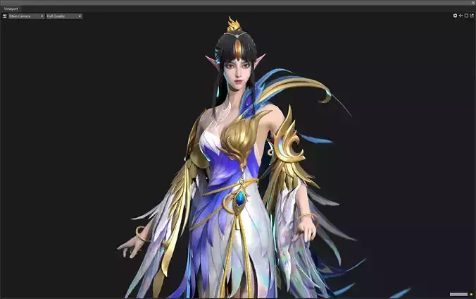 Ancient beauty 3D model