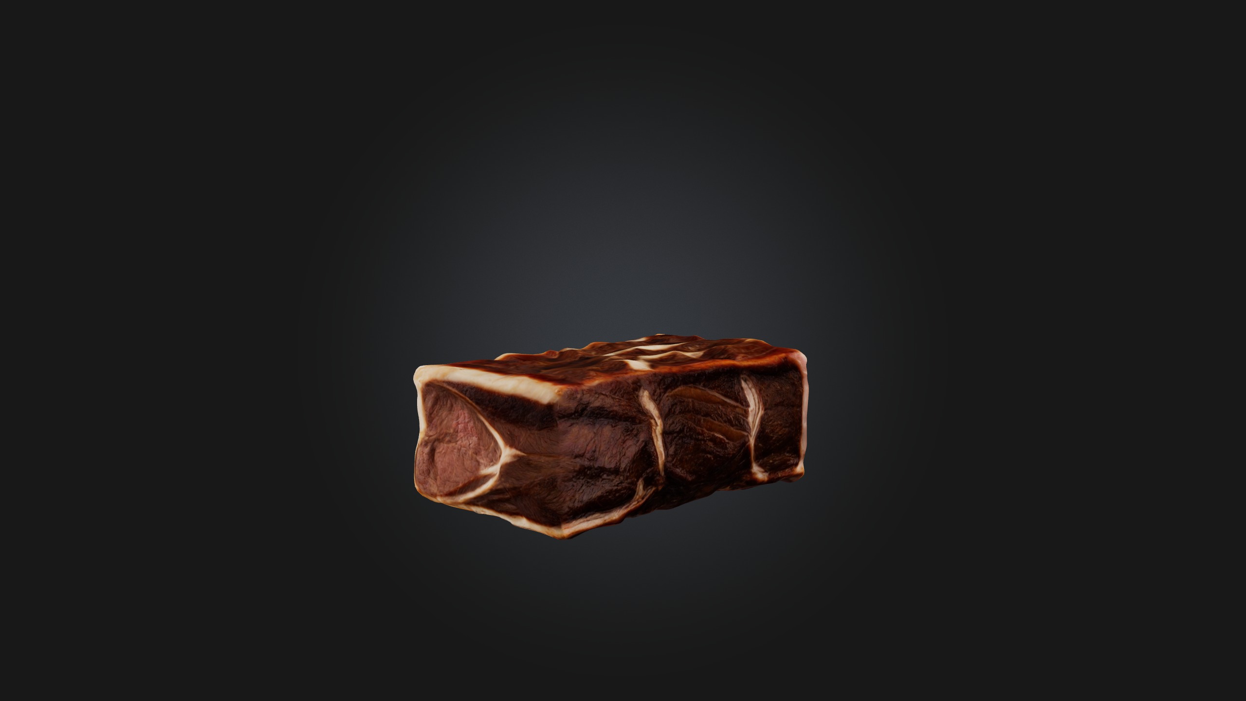 Short Ribs Model Low-poly 3D model_6