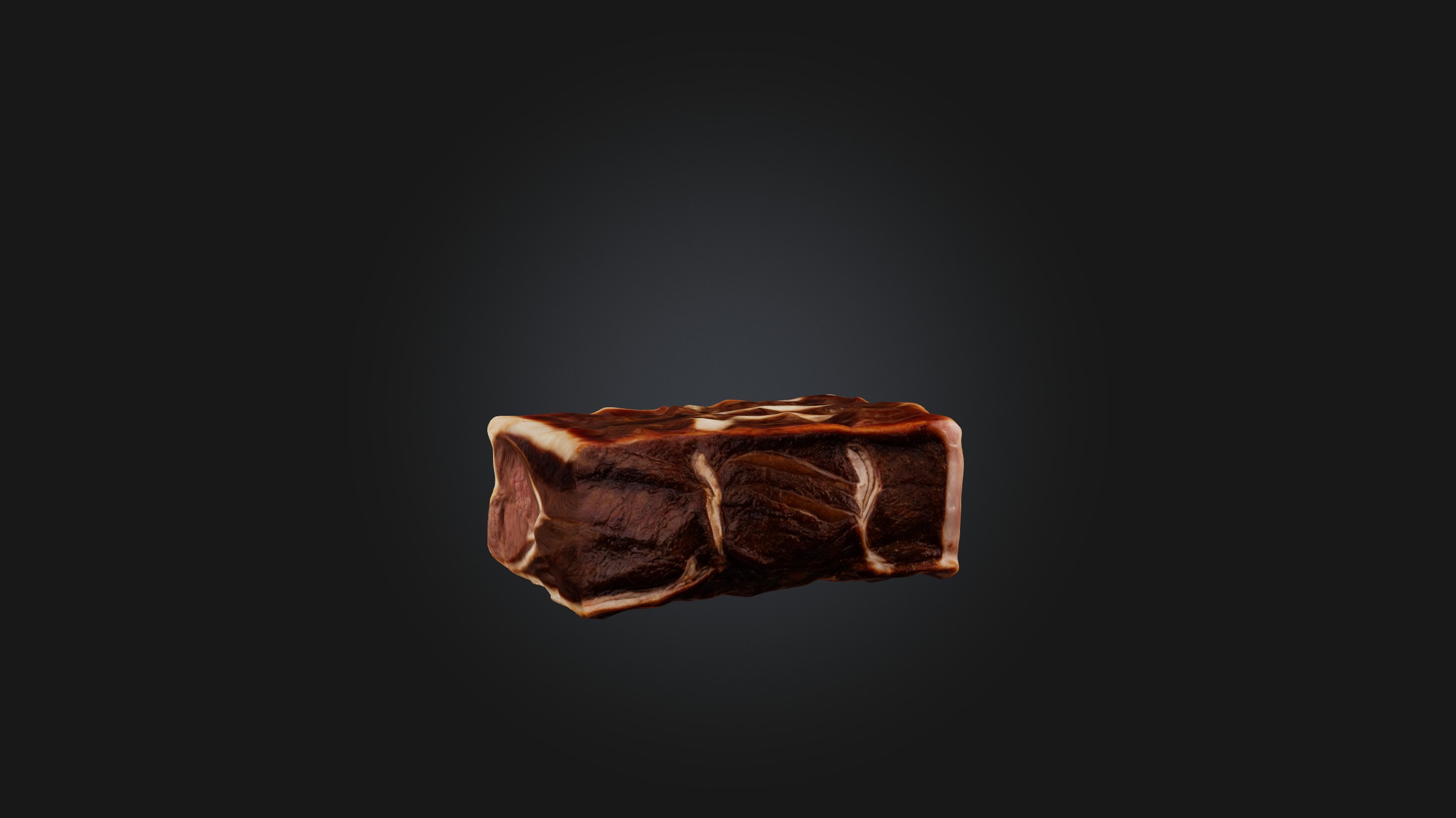 Short Ribs Model Low-poly 3D model_5