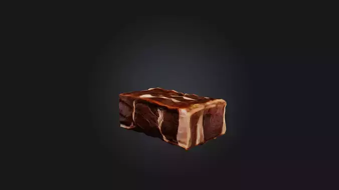 Short Ribs Model Low-poly 3D model