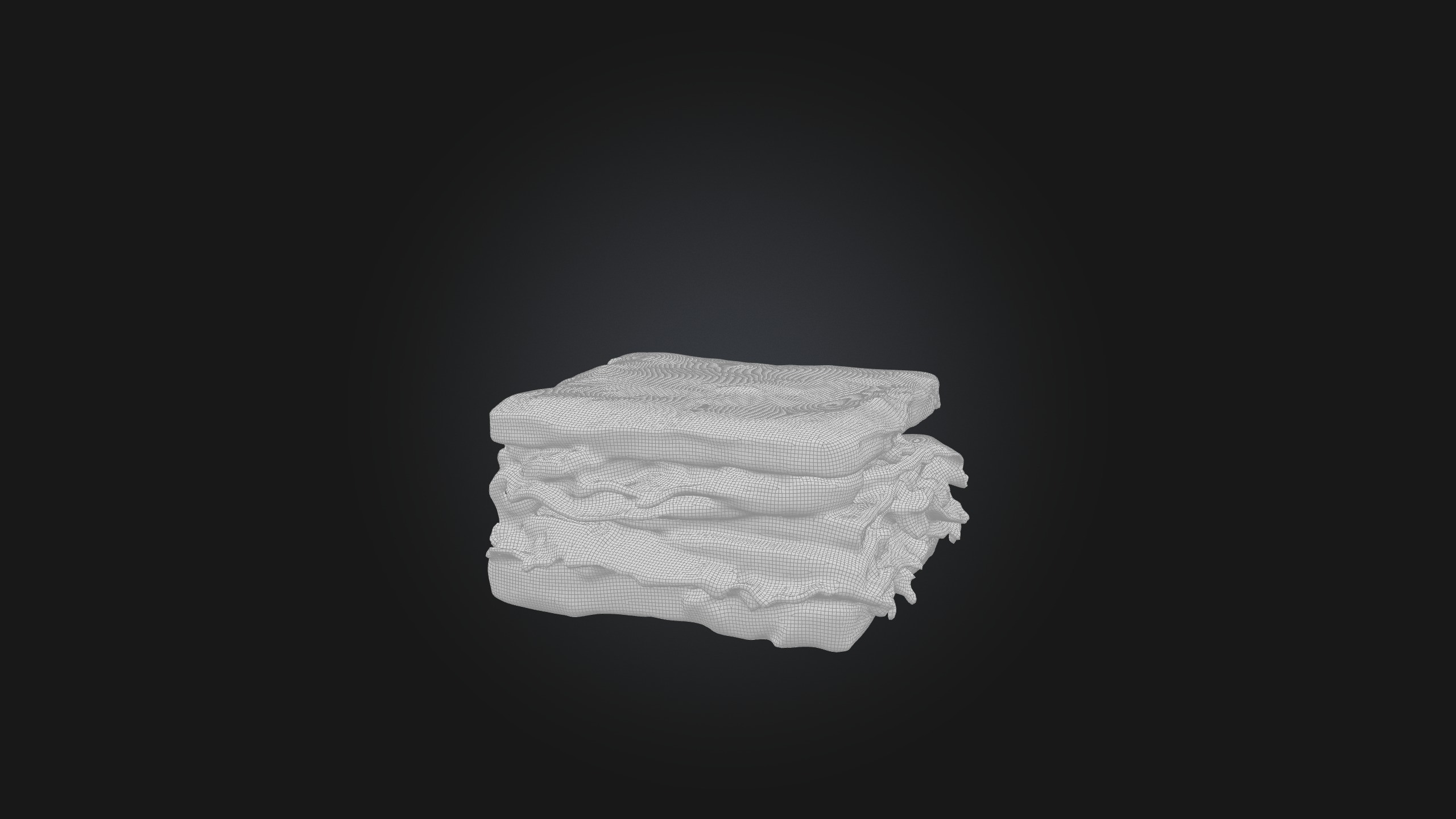 Sandwich Model Low-poly 3D model_3