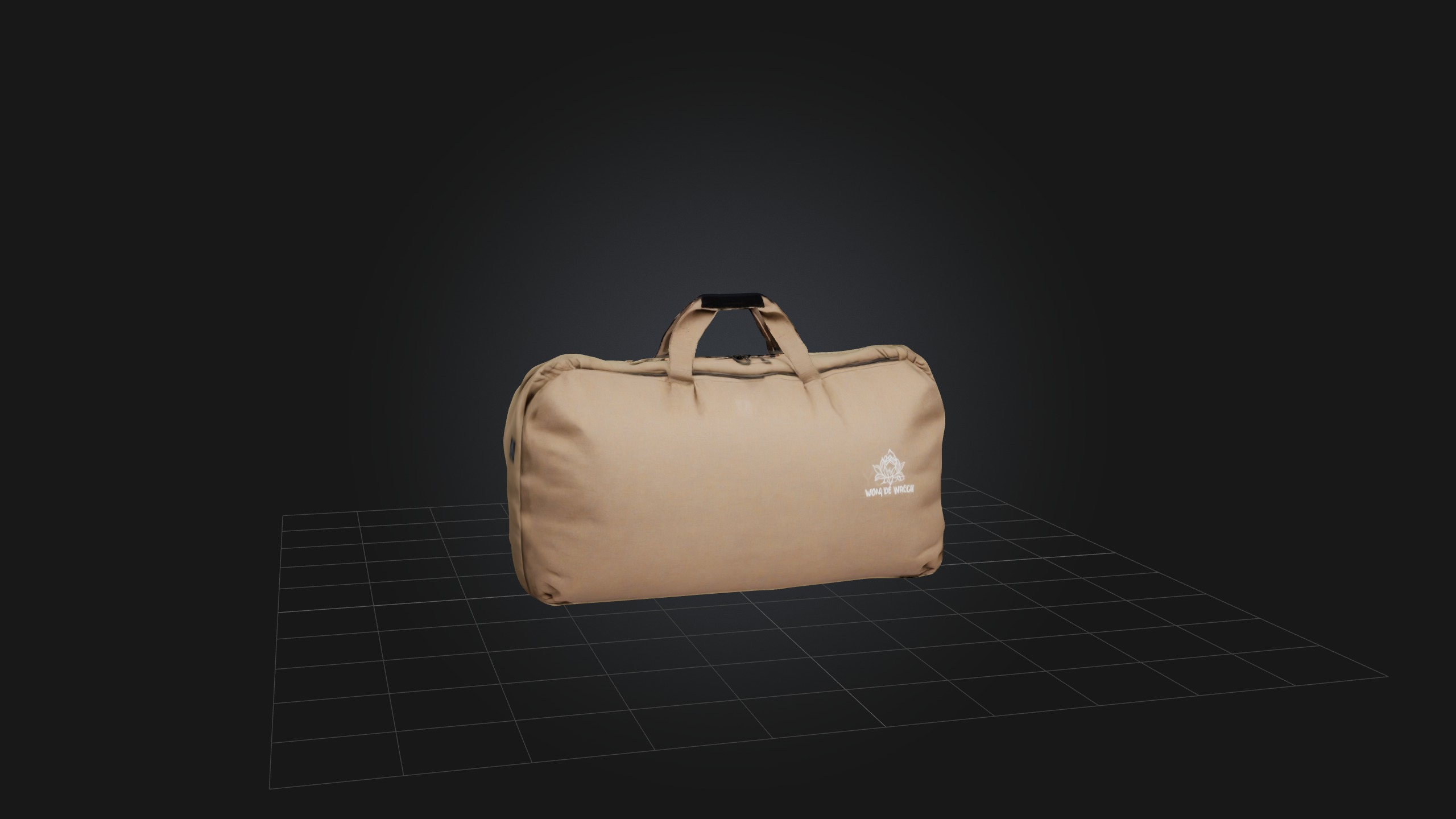 Sandbag Low-poly 3D model_3