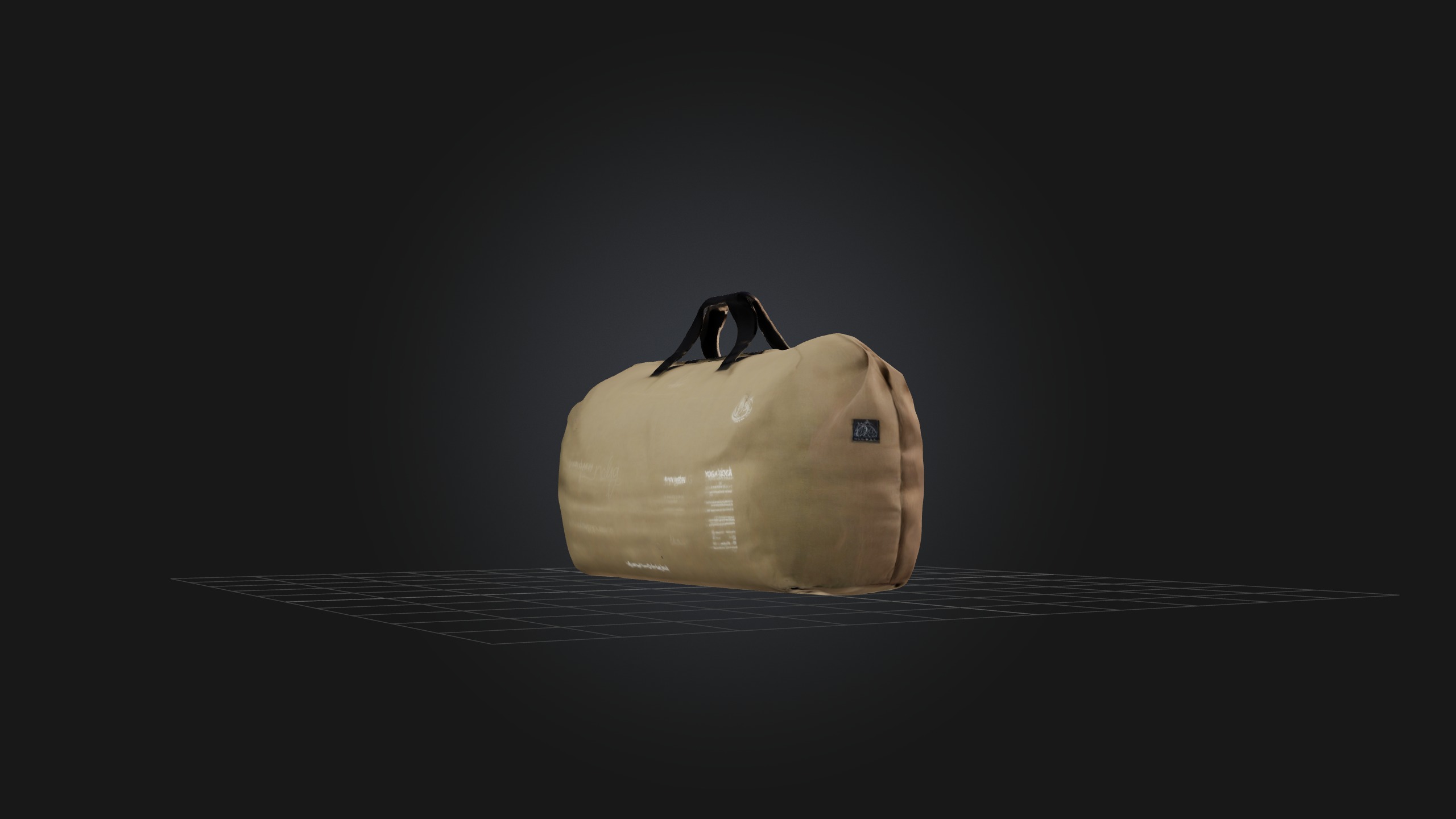 Sandbag Low-poly 3D model_6