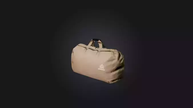 Sandbag Low-poly 3D model