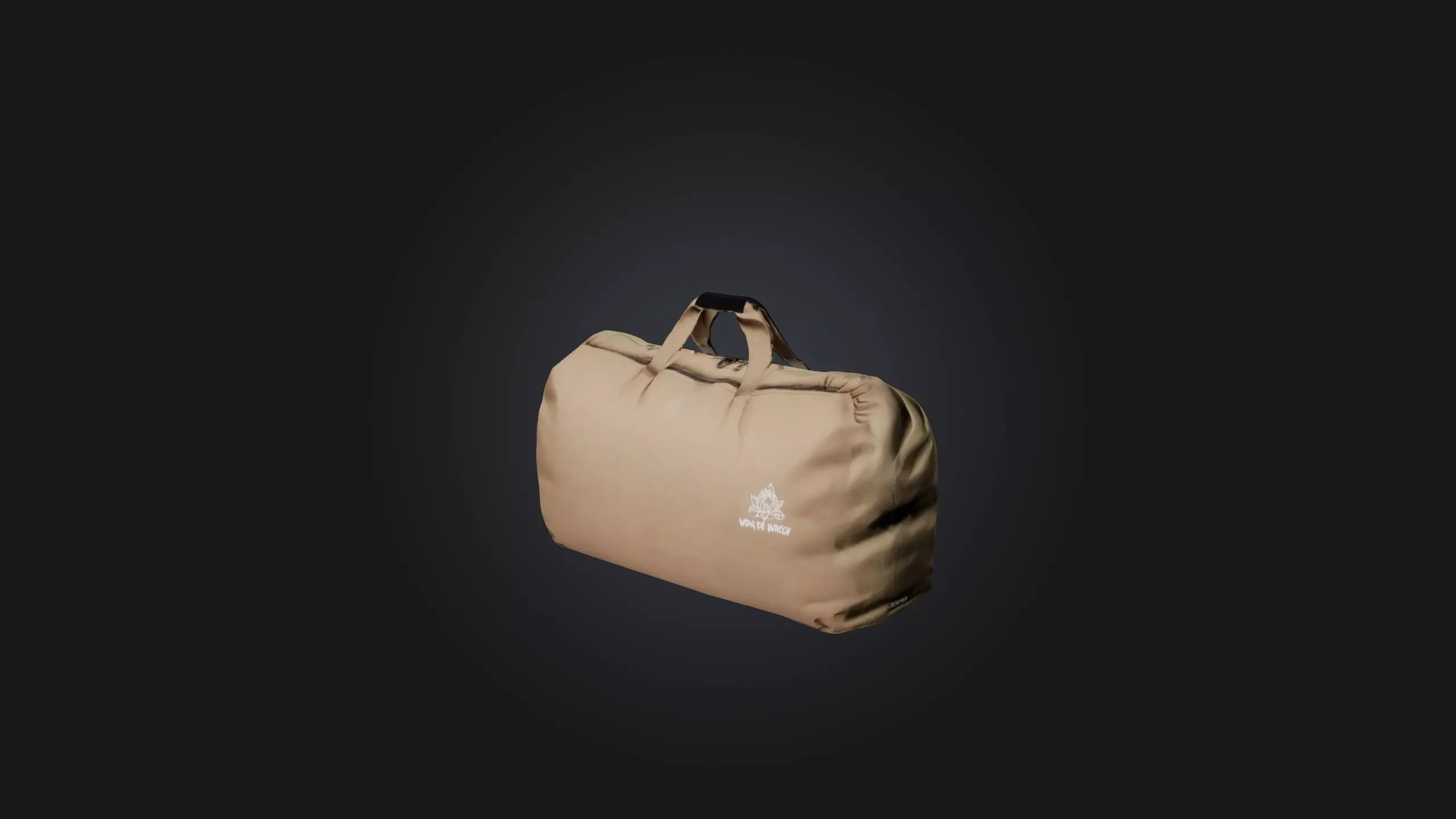 Sandbag Low-poly 3D model_0