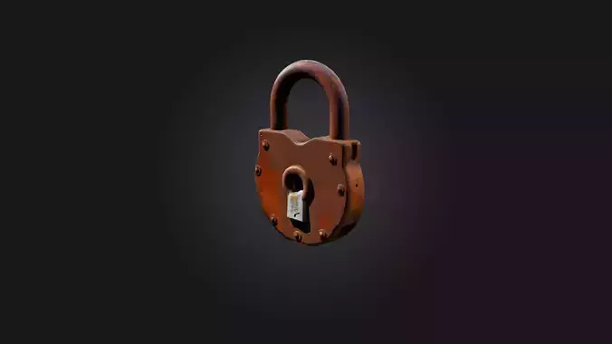 Rusted Padlock
