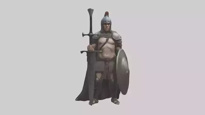 Realistic Warrior Model