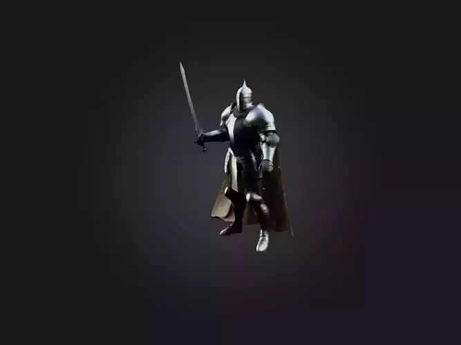 Realistic Knight Model