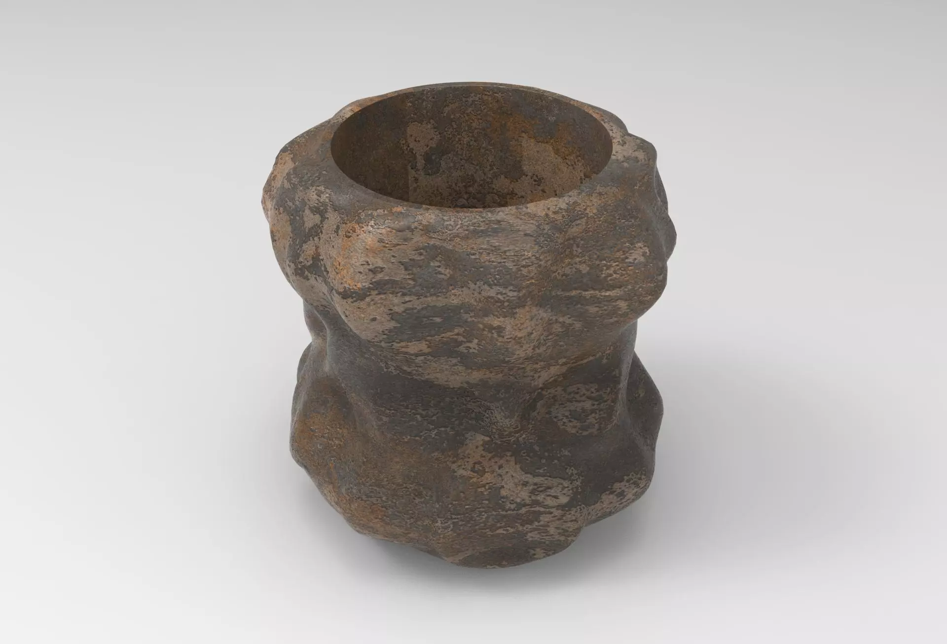 Nou Vase Low-poly 3D model_0