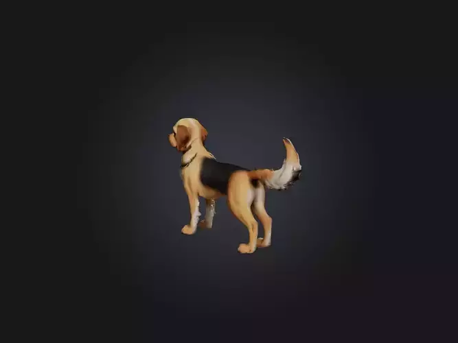 Realistic Dog Model