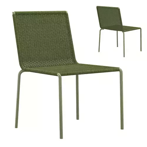 Outdoor Nix Dining Chair 3D model
