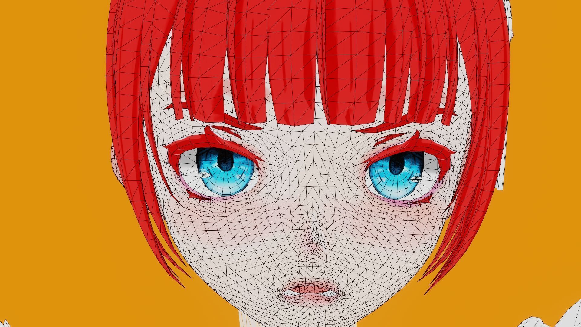 Anime Maid 3D model_11